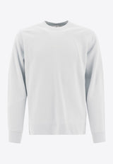 Stone Island Logo Embroidered Sweatshirt Sky Blue 6100667S0124V0041_76699