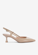 Gianvito Rossi Ascent 55 Slingback Pumps Beige G9533255LACSAND_76756