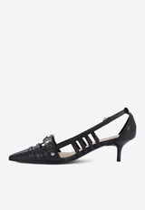 PINKO Gloria 50 Nappa Leather Pumps Black SD0249P003Z99_76857