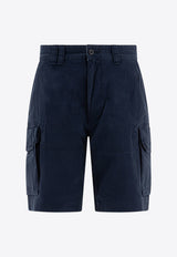 Polo Ralph Lauren Logo Patch Cargo Shorts Blue 710548502005AVIATOR NAVY_76846