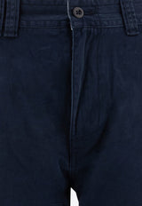 Polo Ralph Lauren Logo Patch Cargo Shorts Blue 710548502005AVIATOR NAVY_76846