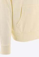Polo Ralph Lauren Logo Embroidered Hooded Sweatshirt Cream 710916690003CLUBHOUSE CREAM_76879