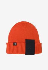 Arc'teryx Logo Patch Wool-Blend Beanie Orange X000007423MT SOLARIS_76899