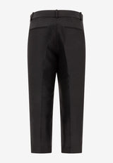 Khaite Cam Tailored Crepe Pants Black 3161574200_77065