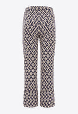 Valentino Toute La V Flared Pants in Wool 6B3RB647915QXA_77035