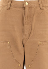 Carhartt Wip Double-Knee Straight Pants Beige I0315012FS3K_77100