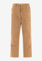 Carhartt Wip Double-Knee Straight Pants Beige I0315012FS3K_77100
