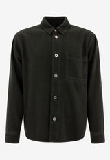 Burberry Essential Denim Overshirt Black 8101259_77185