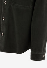 Burberry Essential Denim Overshirt Black 8101259_77185