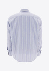 Valentino Striped Button-Down Shirt 6V3ABQ35AL0PG8_77173