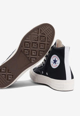Comme Des Garçons Play X Converse Chuck 70 Spring High-Top Sneakers Black AZ-K129-001BLACK_77126