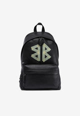 Balenciaga Explorer Leather Backpack Black 5032212ABND1000_77224
