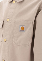 Carhartt Wip Michigan Denim Jacket Beige I0347872RF.4O_77790