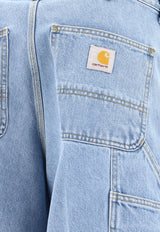 Carhartt Wip Single-Knee Denim Shorts Blue I03202601.A3_77923