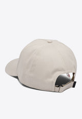 Moncler Grenoble Logo Patch Baseball Cap 3B00001-0486320D_77844 Beige