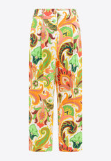 Etro Floral-Jacquard Straight-Leg Pants WREA003999SA5H9X0805_77995