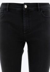 Sportmax Nilly Mini Flare Jeans 2512131035600NILLY004_78011 Black