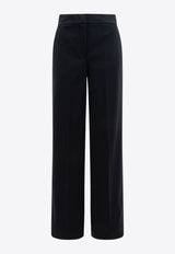 Max Mara Orche Straight-Leg Tailored Pants Black 2511781038600ORCHE003_77990