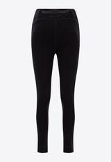 Moncler Grenoble Logo Print Leggings 8H00006-829H7999_77997 Black
