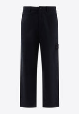 Stone Island Waterproof Chino Pants Blue 3100013S00F1V0020_78044