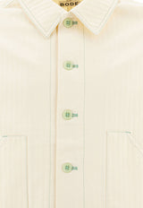 BODE Greenskeeper Knolly Brook Denim Jacket Ivory MRS25JA006IVORY_78131