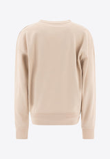 PINKO Adventure Printed Sweatshirt Beige 104618A2CZC03_78112