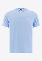 Polo Ralph Lauren Logo Embroidered Polo T-shirt Light Blue 710782592013OFFICE BLUE/C1750_78171