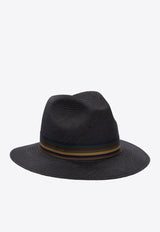 Max Mara Rodesia Striped Bucket Hat Black 2514571042600RODESIA005_78178