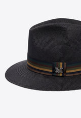 Max Mara Rodesia Striped Bucket Hat Black 2514571042600RODESIA005_78178