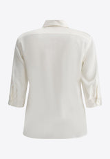 F.it Silk Buttoned Shirt 01762094901_78253