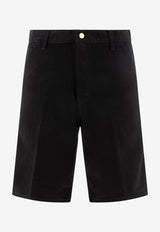 Carhartt Wip Single Knee Bermuda Shorts Black I02794289.02_78297