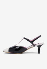 Carel Paris Isadora 40 Leather Pumps Monochrome ISADORA332765_78323