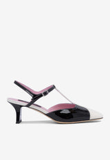 Carel Paris Isadora 40 Leather Pumps Monochrome ISADORA332765_78323