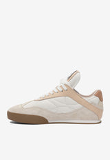 Chloé Kick Quilted Leather Sneakers Pink C25U07ISL6H1_78446