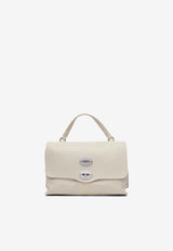 Zanellato Small Postina Leather Top Handle Bag Ivory POSTINA SAETA S0684751910000Z1191_78448
