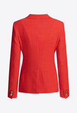 Tagliatore Coral Double-Breasted Slim-Fit Blazer Red J-CORAL1EK340159ER898_78497