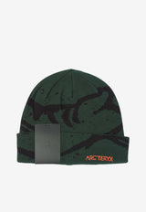 Arc'teryx Grotto Ribbed Knit Beanie Green X000009253GROTTO TOQUEEDEN/BLACK_78588