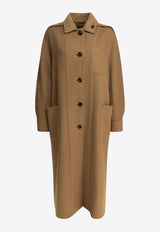 Max Mara Aldo Single-Breasted Wool Long Coat 2511011133600ALDO1234007_78645