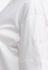 Max Mara Estella Basic Boxy T-shirt White 2511941019600ESTELLA001_78728