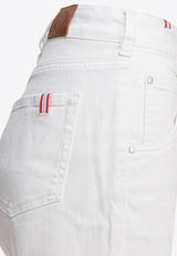 Inès de La Fressange Straight-Leg Washed Jeans INTIDF29821P100_78737