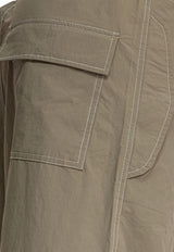 Autry Wide-Leg Cargo Pants Green PAPXB1NC_78764
