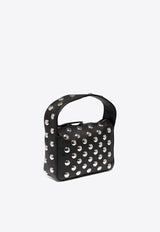 Khaite Mini Elene Studded Leather Handbag
Black H2032-895200_78893