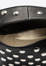 Khaite Mini Elene Studded Leather Handbag
Black H2032-895200_78893