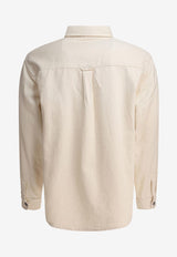 Carhartt Wip Crawford Logo Shirt Cream I03452405.XX_78929