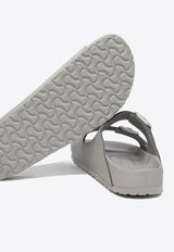 Birkenstock Arizona Exquisite Natural Leather Sandals Gray 1026807UMINERAL GRAY_78935