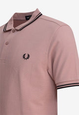 Comme Des Garçons Shirt Freedom is Energy Print Polo T-shirt Pink FO-T501-S252 ROSE_78931