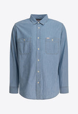 Chambray Long-Sleeved Shirt