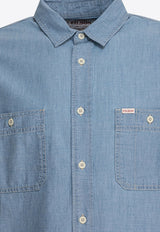 Chambray Long-Sleeved Shirt