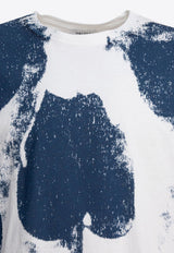 Alexander McQueen Skull Print Crewneck T-shirt White 815067QTAC50978_79031