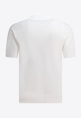 John Smedley Adrian Polo T-shirt White ADRIANWHITE_78995